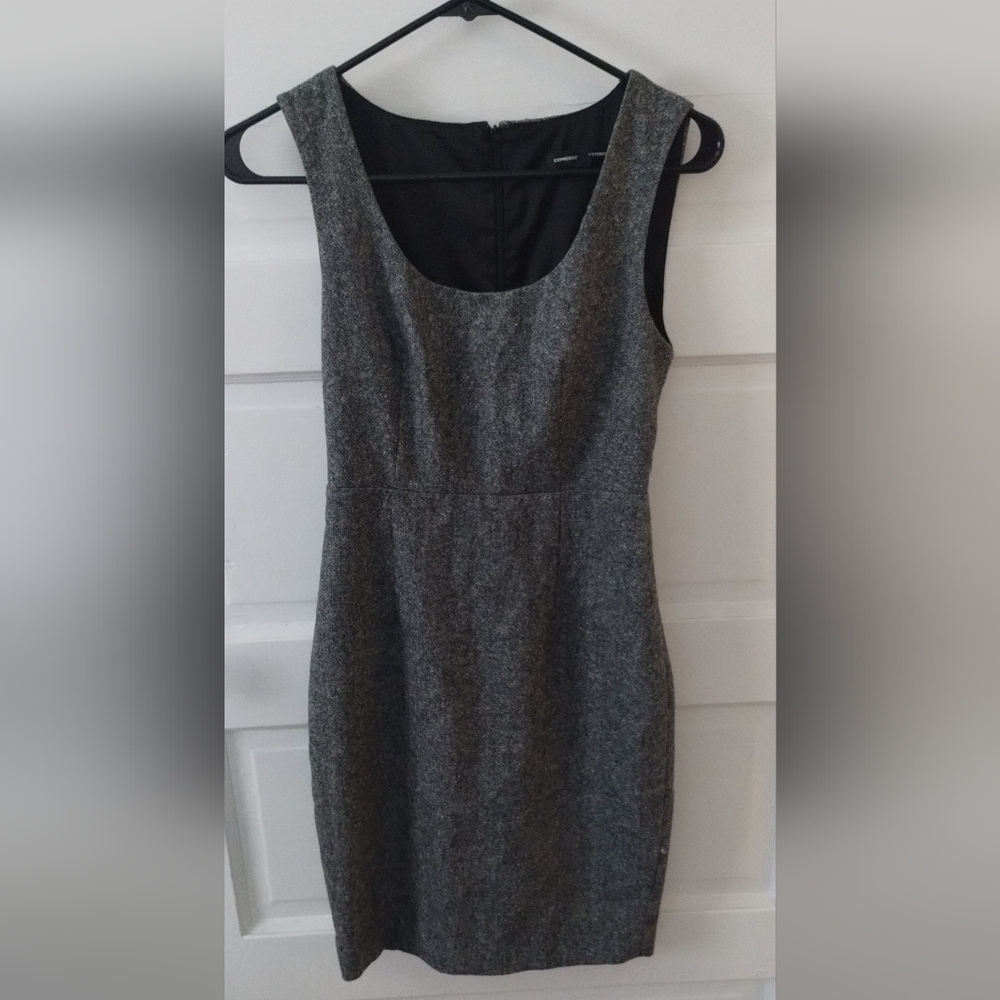 Express Gray Sleeveless Dress Size 0